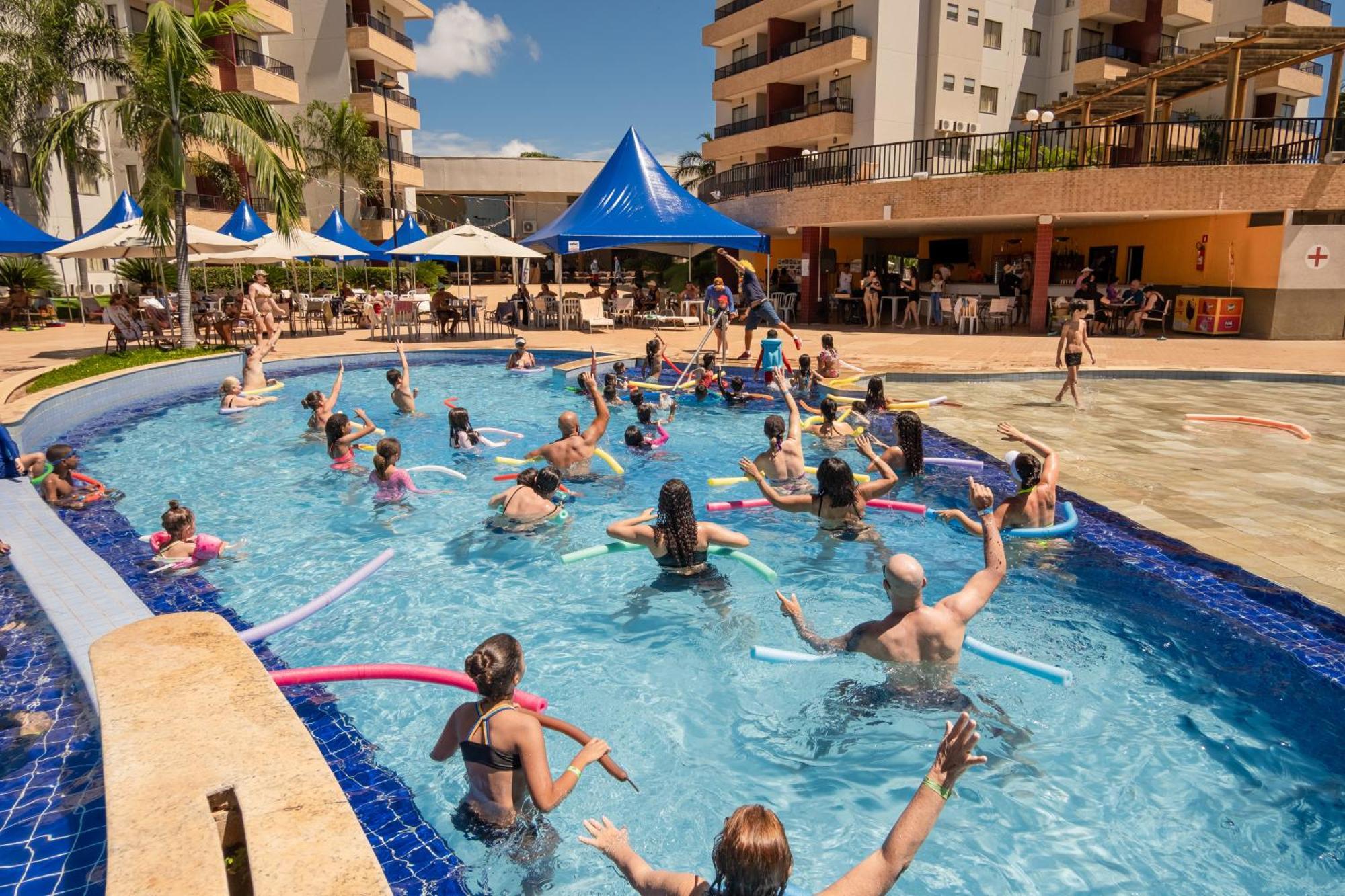 Hotel Marina flat é Náutica Caldas Novas Esterno foto